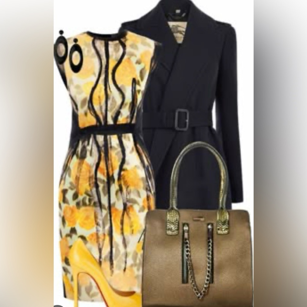 Lavon Printed beautiful runway knee length Dress.